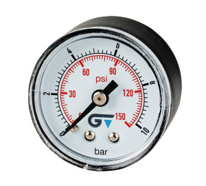 Pressure gauge Ø 40, back connection, BSP thread